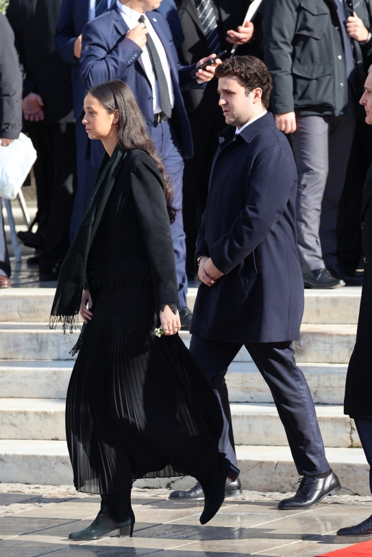 EuropaPress 4927833 victoria federica felipe froilan marichalar borbon salida funeral rey