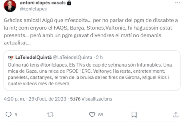 Tuit Toni Clapés