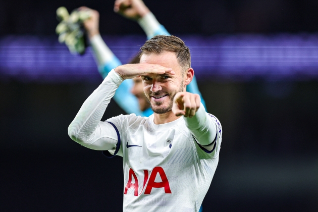 James Maddison gol Tottenham