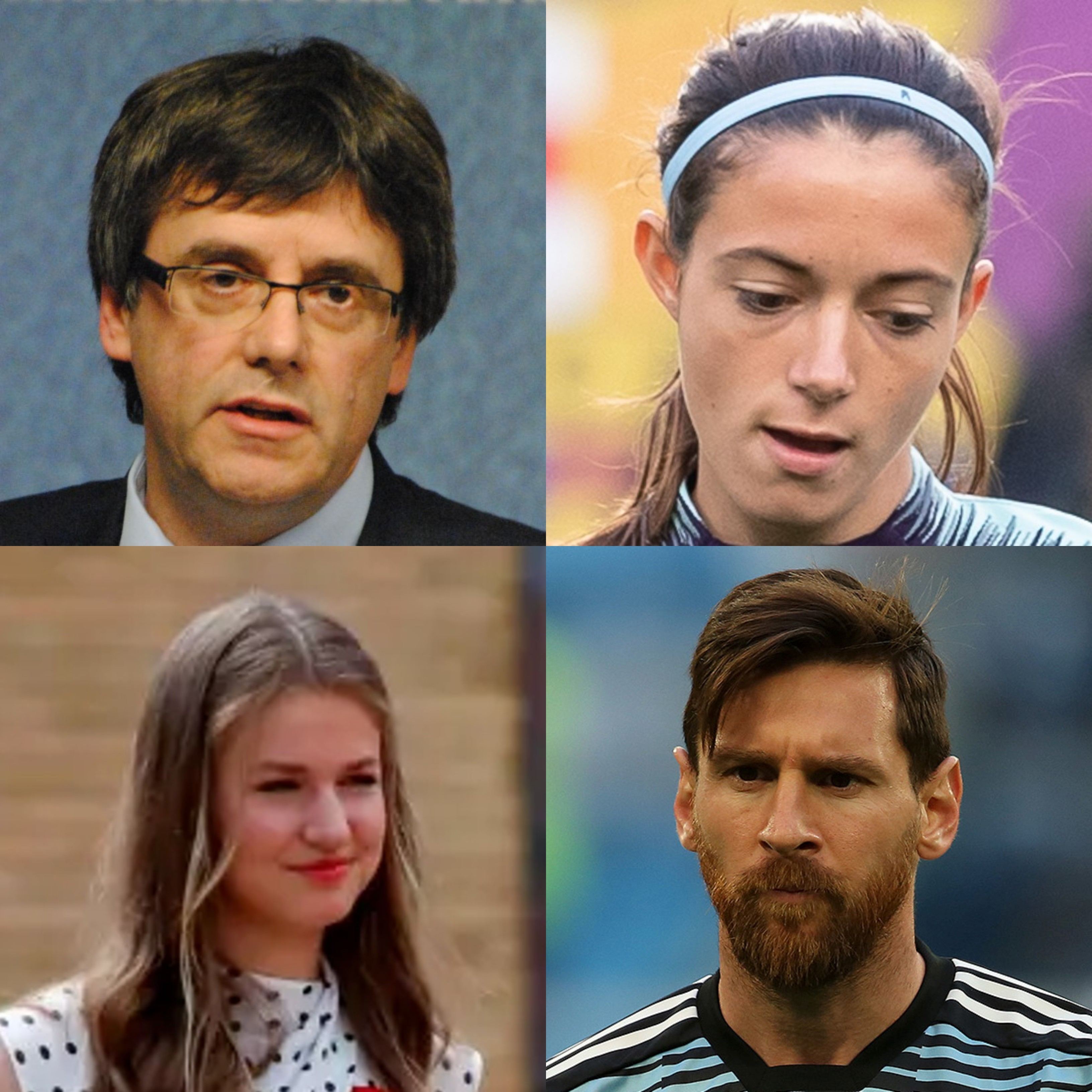 Portades: Aitana, Messi, Puigdemont, Elionor