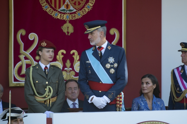 12 octubre 2023, felip VI Leonor. Europa Press 12 octubre 2023, felip VI Leonor. Europa Press