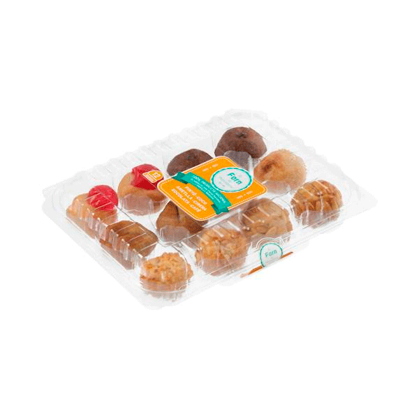 Surtido panellets de piñones, coco, almendra, cereza, chocolate y café Surtido panellets de piñones, coco, almendra, cereza, chocolate y café
