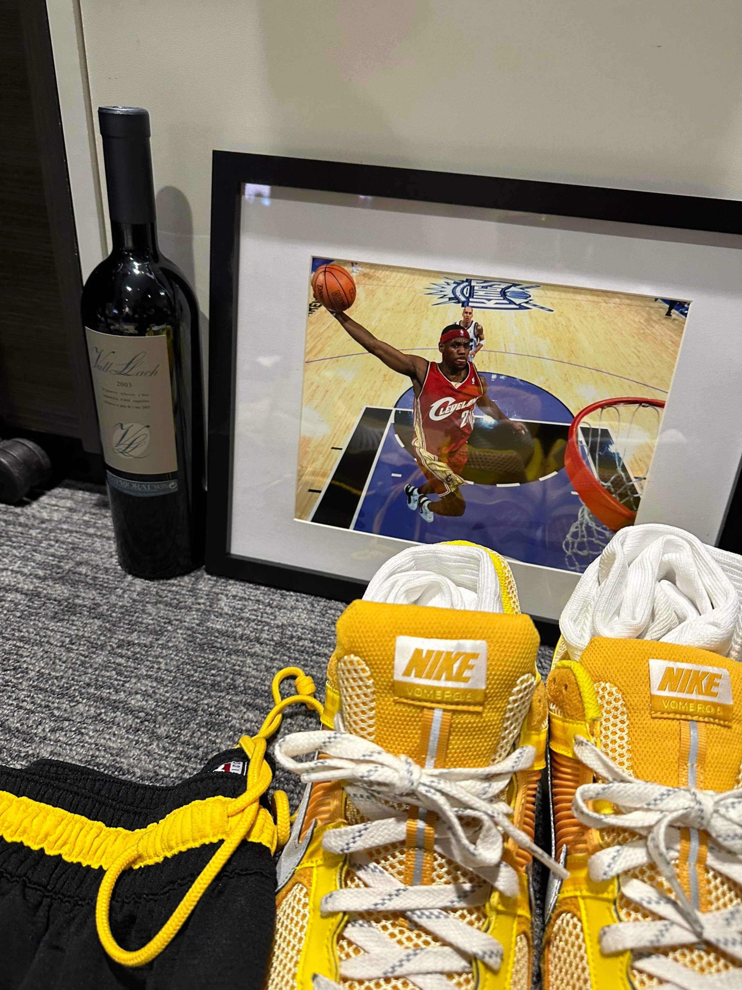 Un vi català es cola a la celebració de LeBron James pels 20 anys a l'NBA