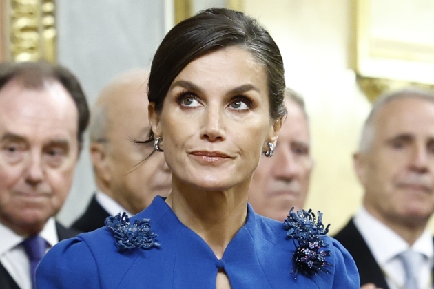 Letizia malhumorada jura Constitución GTRES