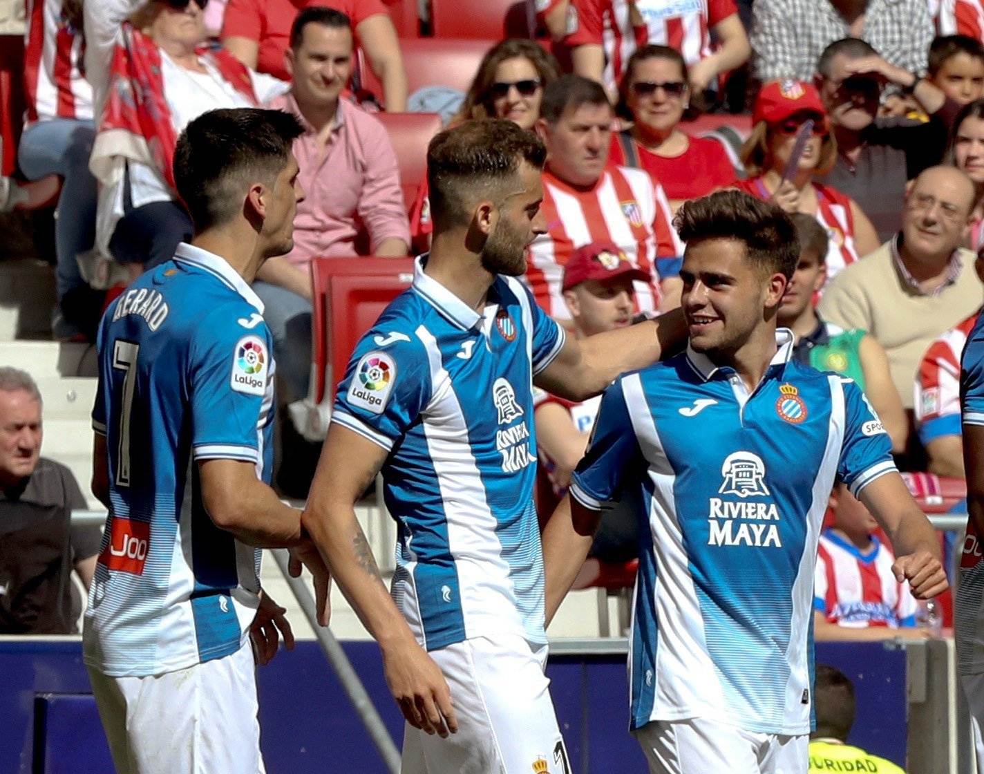 El Espanyol derriba el fortín del Atlético (0-2)