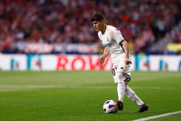 Fran García durante un partido del Real Madrid / Foto: Europa Press