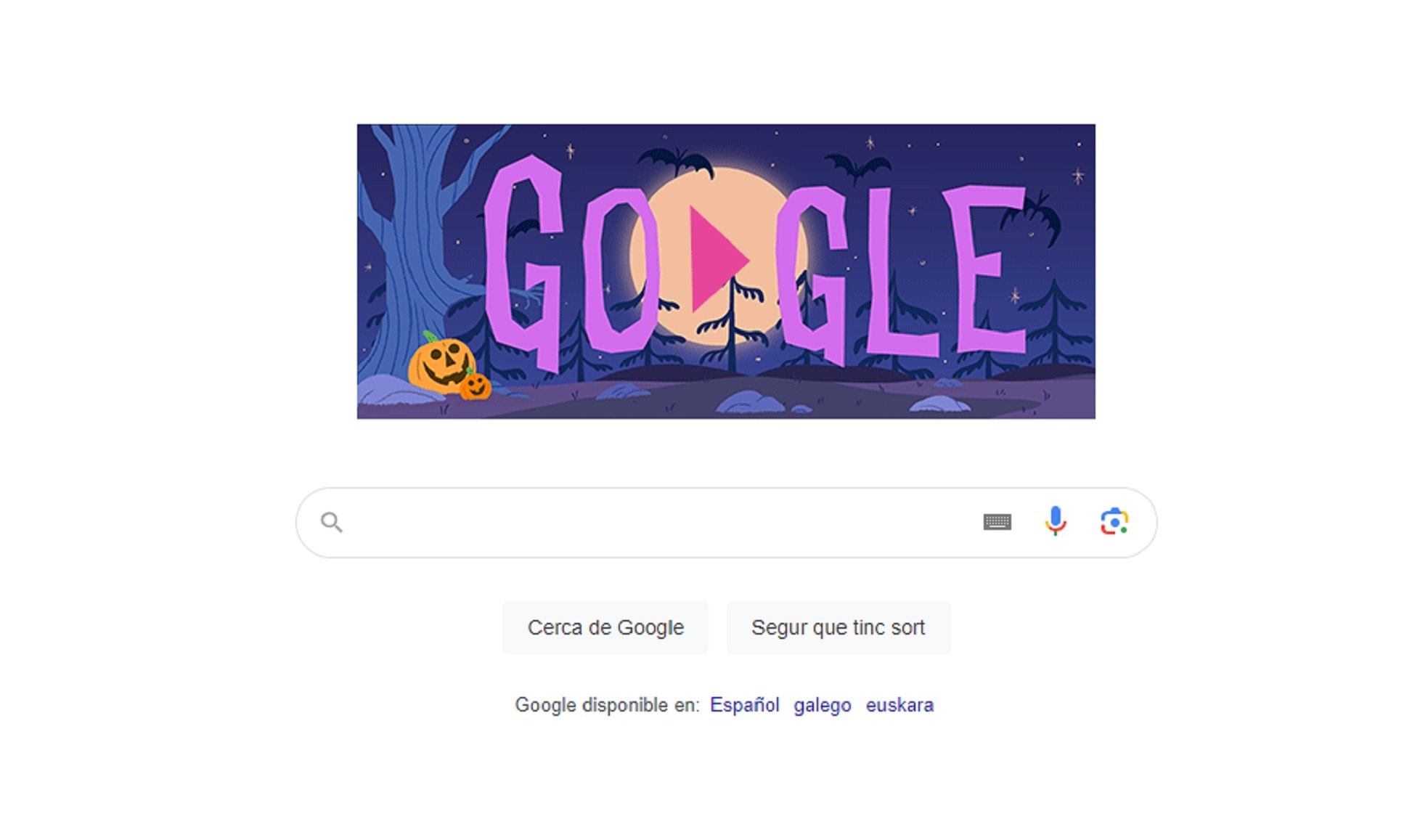 Halloween 2023: com jugar al nou joc i doodle de Google