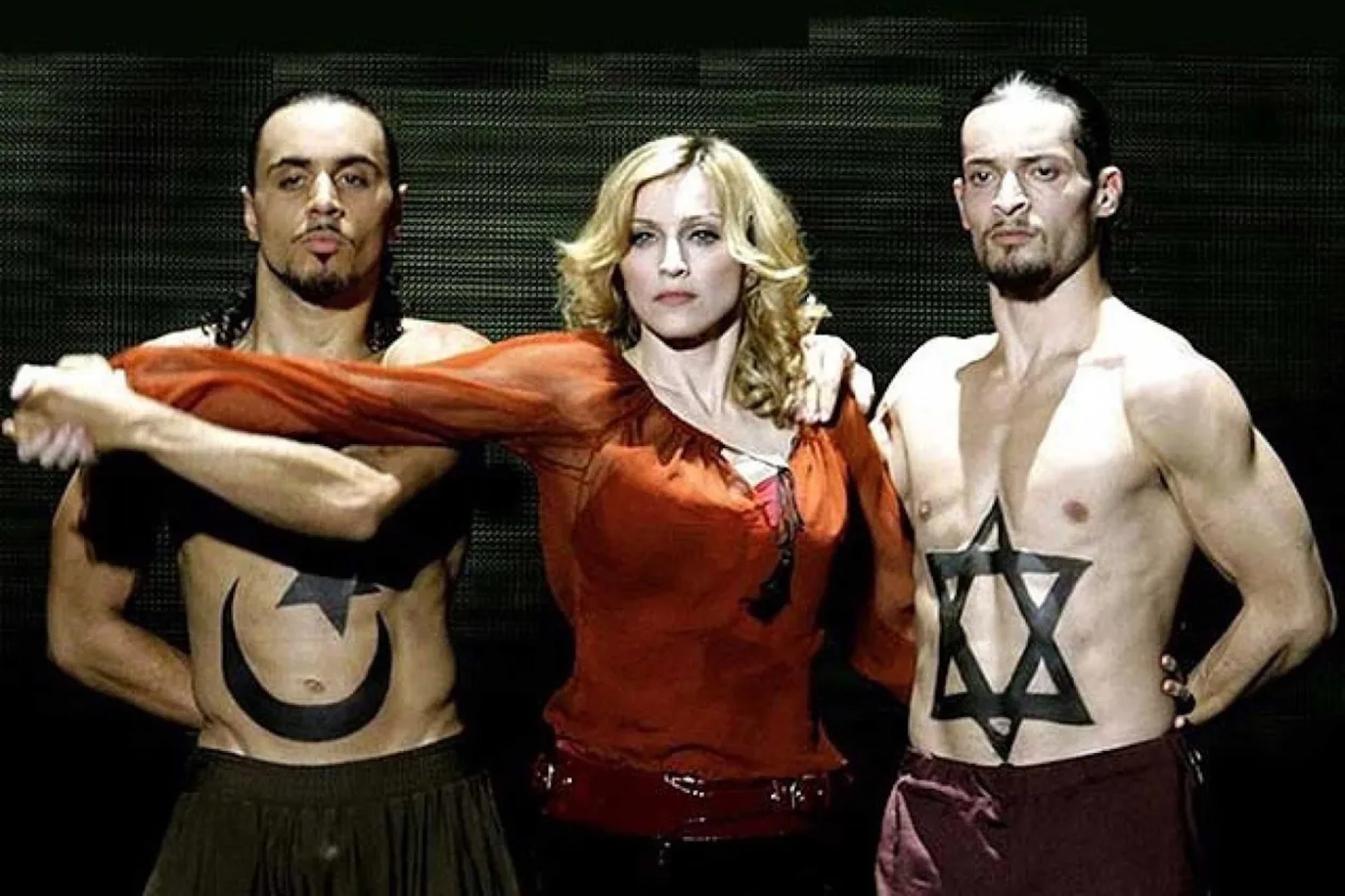 Els dies que Madonna va portar a l'escenari el conflicte entre Israel i Palestina