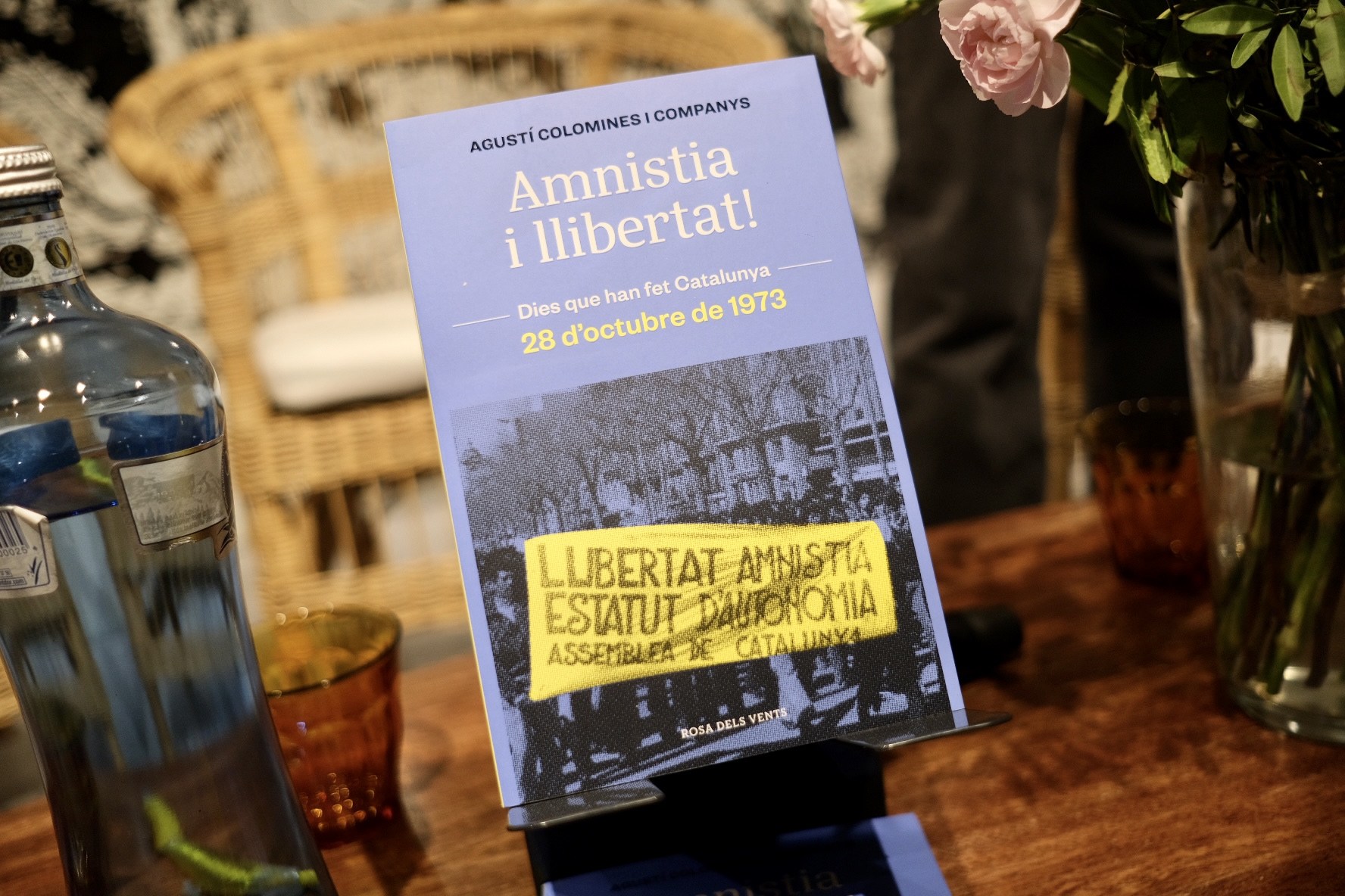 Agustí Colomines amnistía y libertad librería Ola|Onda 31 octubre 2023 Carlos Baglietto (6)