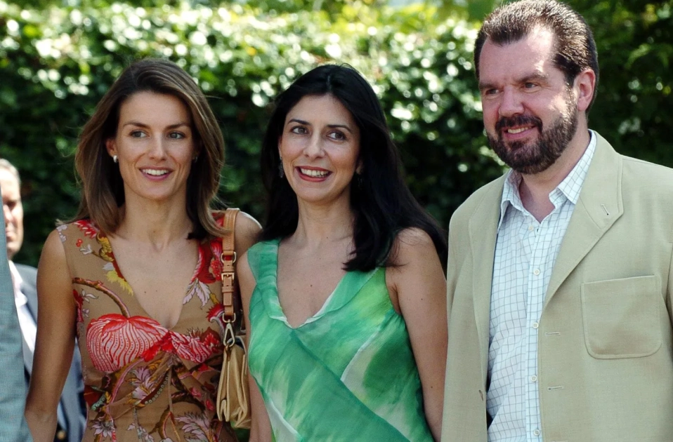 Ana Togores con Letizia