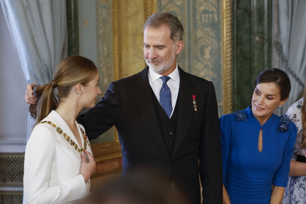 Leonor collar Carlos II, Europa Press Leonor collar Carlos II, Europa Press