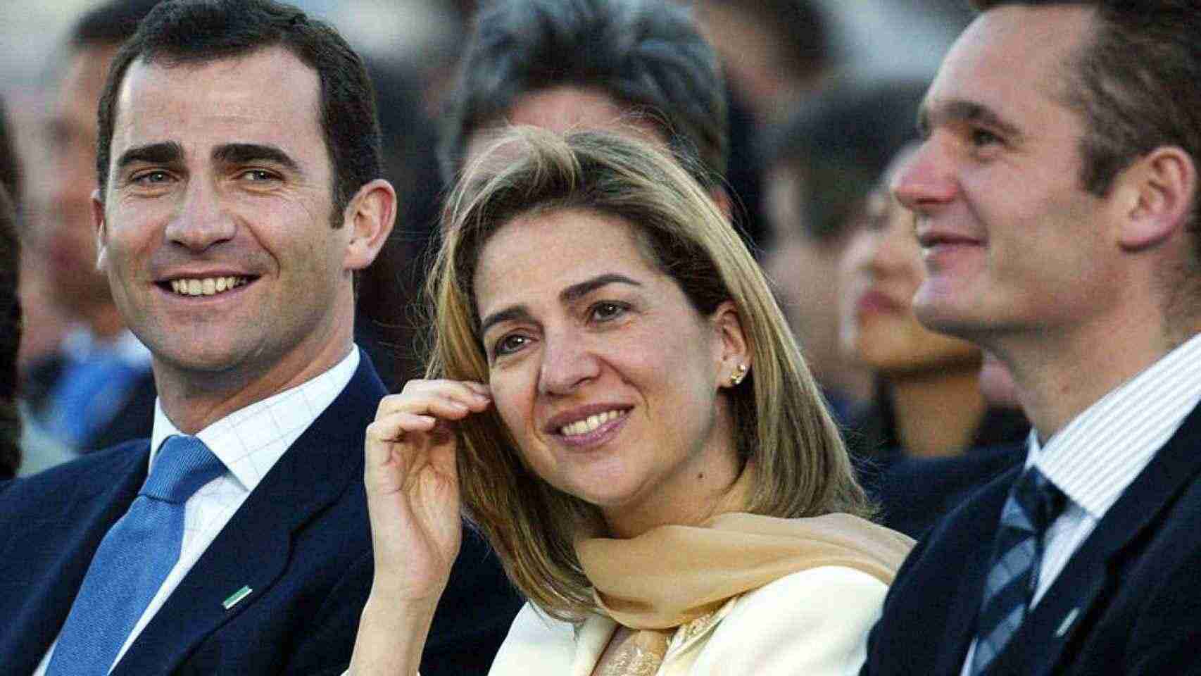 Felipe y Cristina efe Felipe y Cristina efe