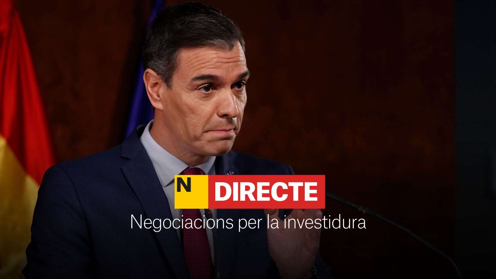 Negociacions per a la investidura de Pedro Sánchez, DIRECTE