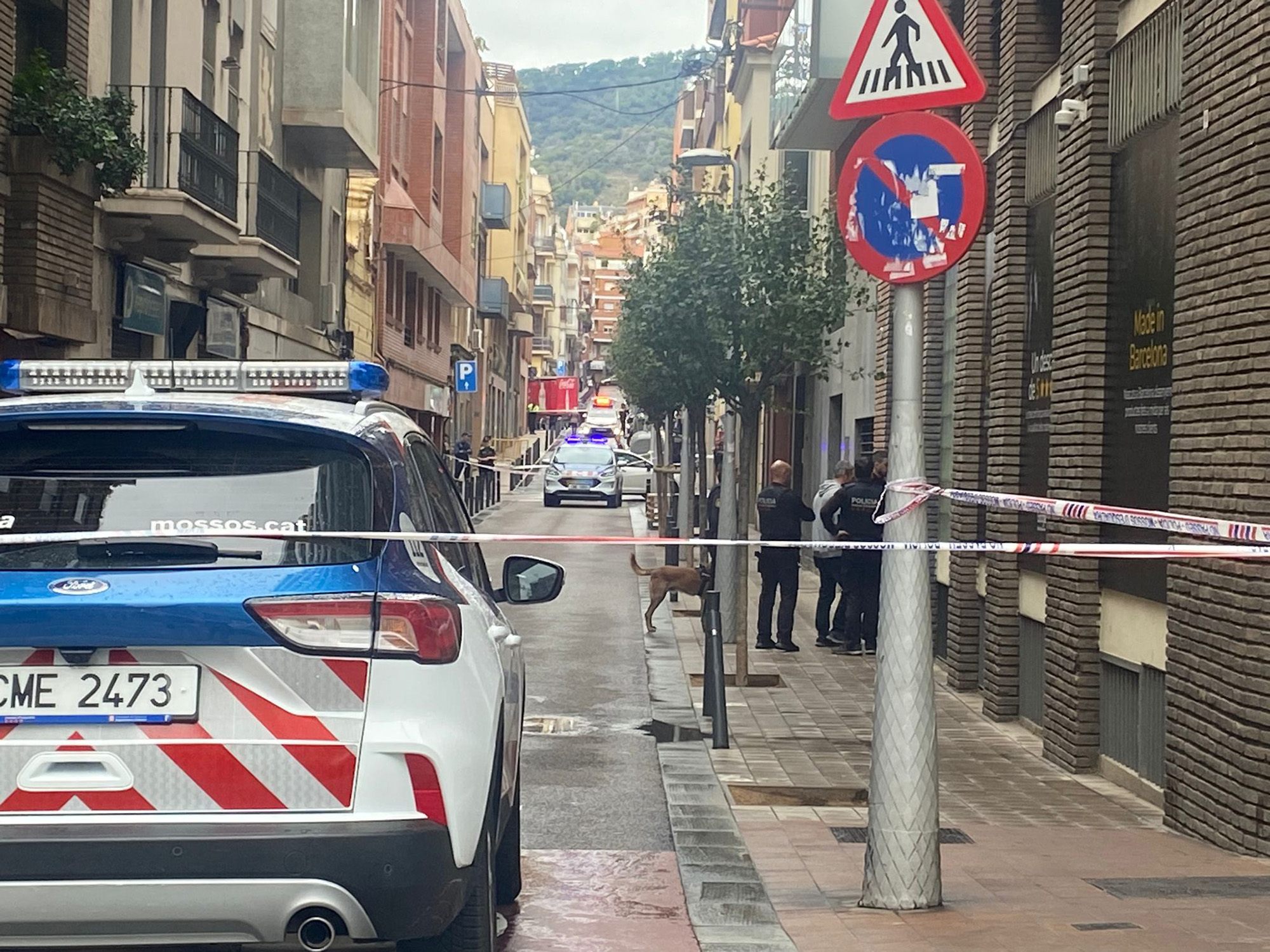 Desallotgen la seu de Vox a Barcelona per una amenaça de bomba falsa