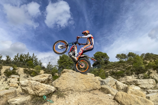 Toni Bou trial Repsol Honda / Foto: Bernat Aguilar