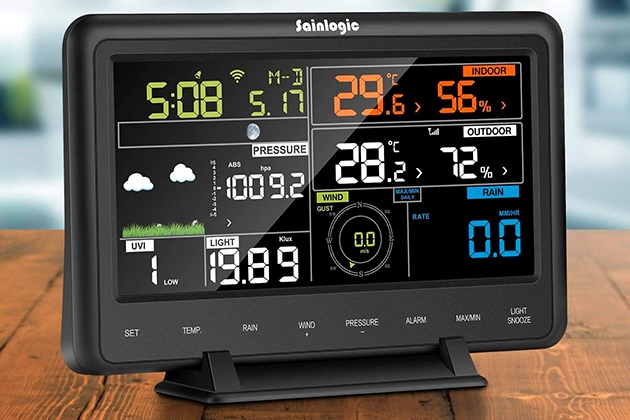 Descubre la Innovadora Estación Meteorológica con Despertador