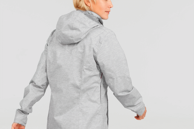 Chaqueta impermeable montaña y trekking Mujer Quechua MH100 Chaqueta impermeable montaña y trekking Mujer Quechua MH100