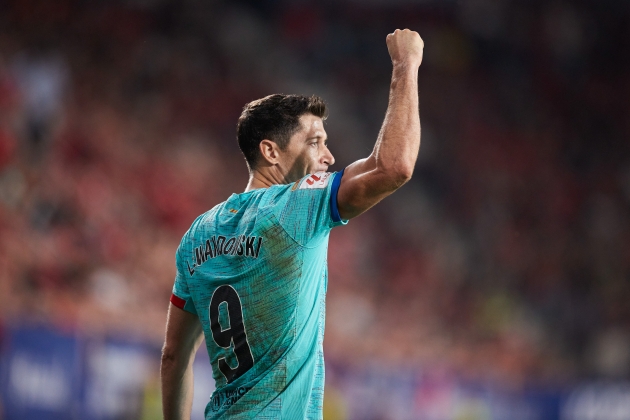 Robert Lewandowski gol Barça Amberes / Foto: Europa Press - Ricardo Larreina Robert Lewandowski gol Barça Amberes / Foto: Europa Press - Ricardo Larreina
