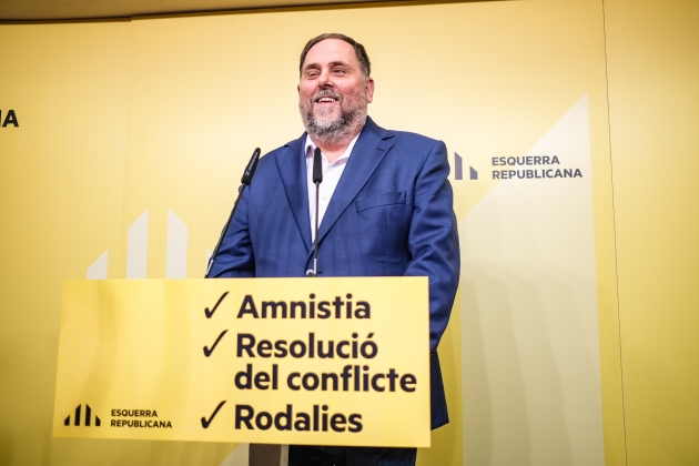 Oriol Junqueras president erc carlos baglietto Oriol Junqueras president erc carlos baglietto