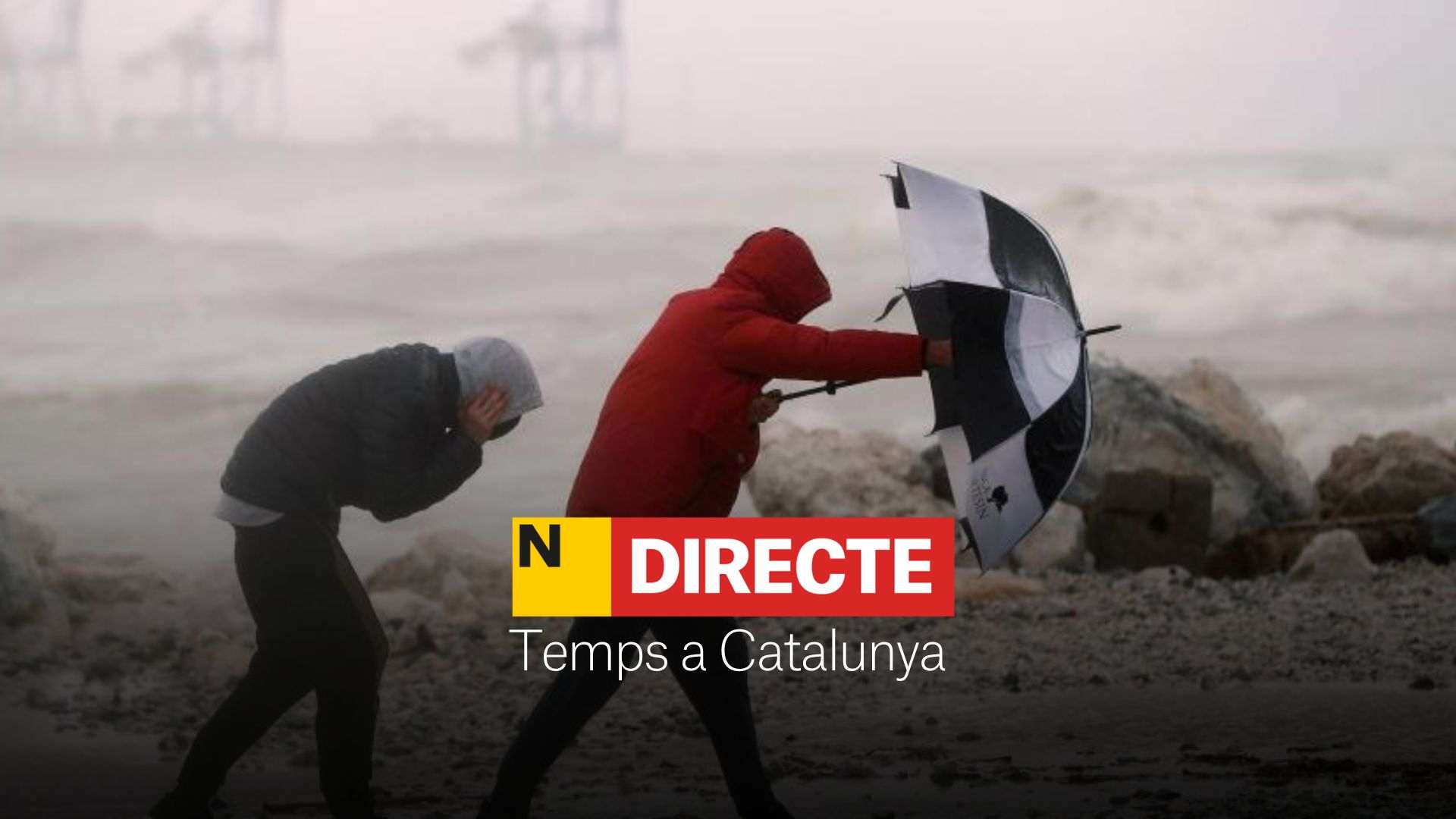 El tiempo hoy en Barcelona y Catalunya, DIRECTO | Última hora del viento y la borrasca Ciarán