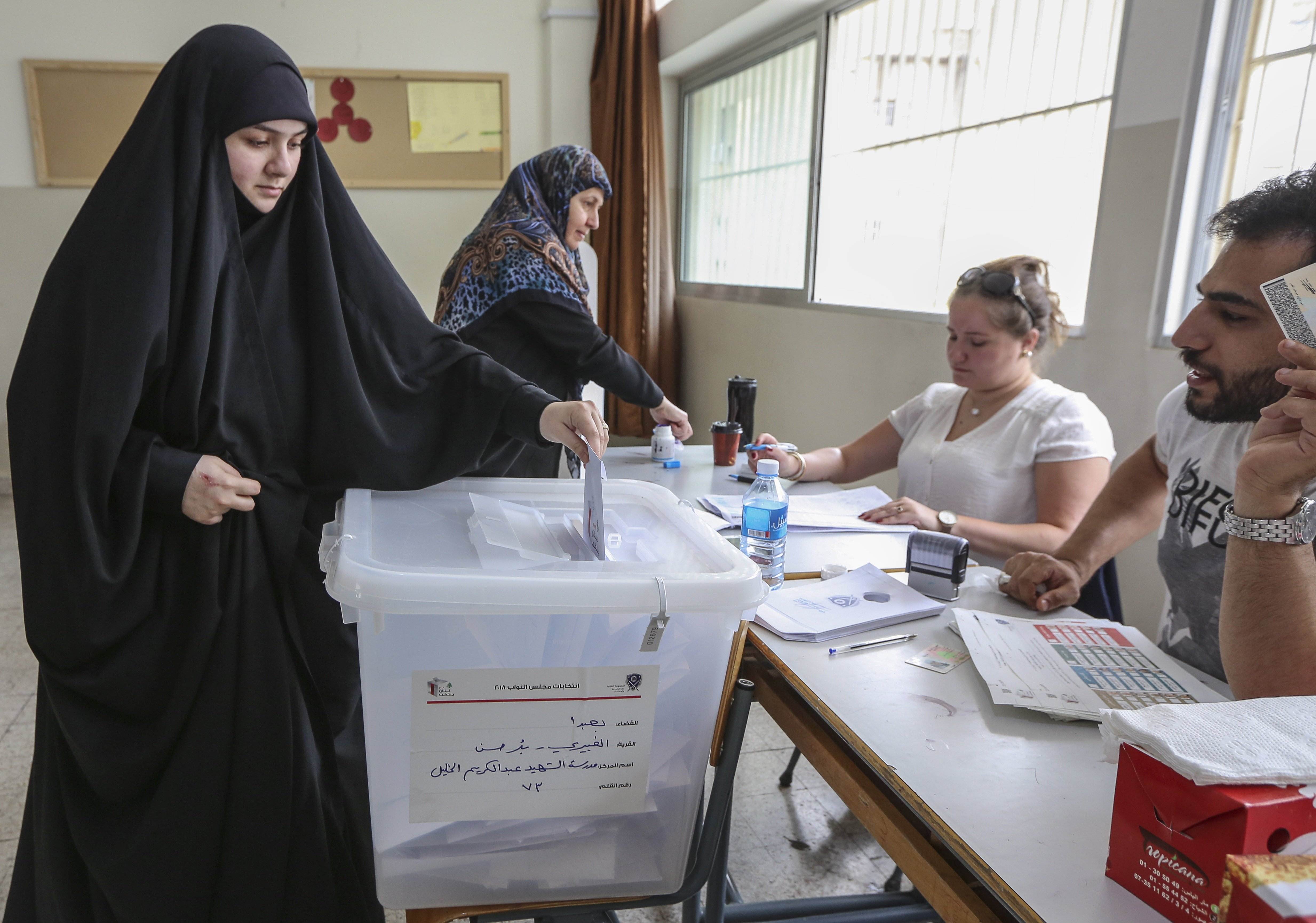Baja participación en las primeras elecciones en el Líbano en nueve años