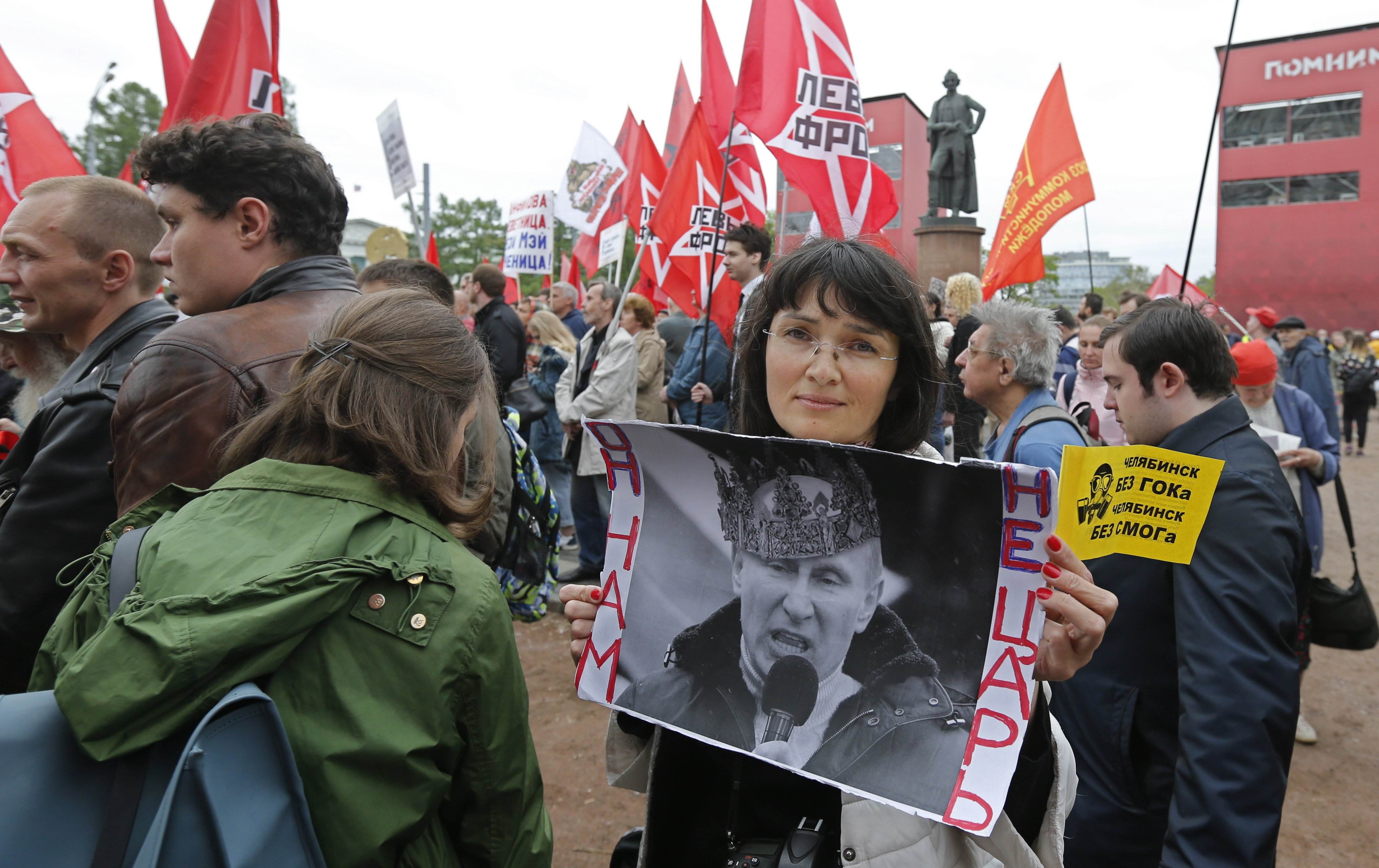 Putin no aconsegueix apaivagar les protestes a l'inici del seu quart mandat