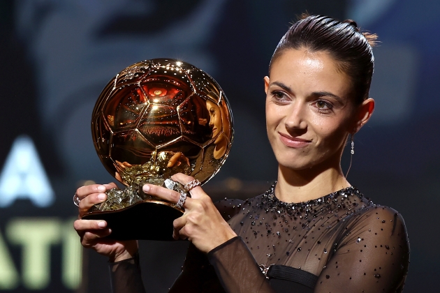 Aitana Balón de Oro sonrie EFE Aitana Balón de Oro sonrie EFE