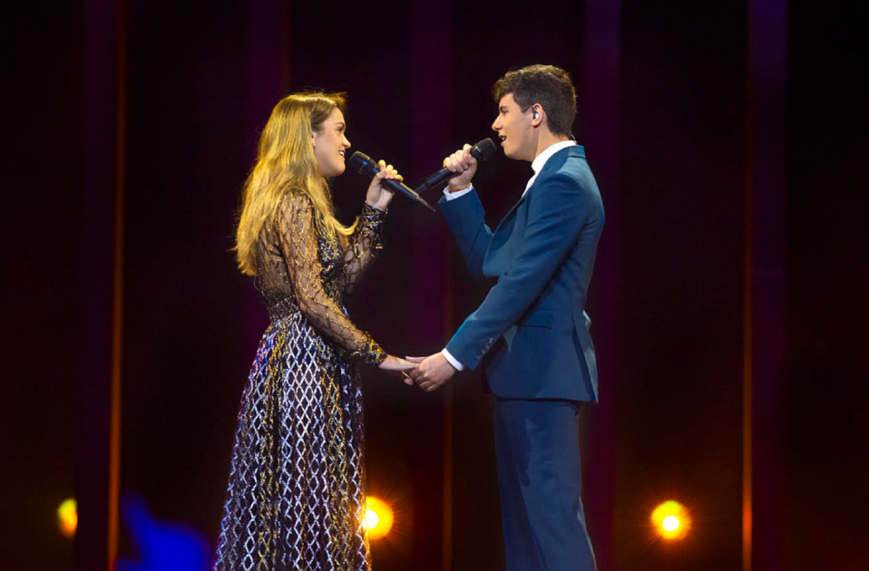 Amaia y Alfred segundo ensayo TVE