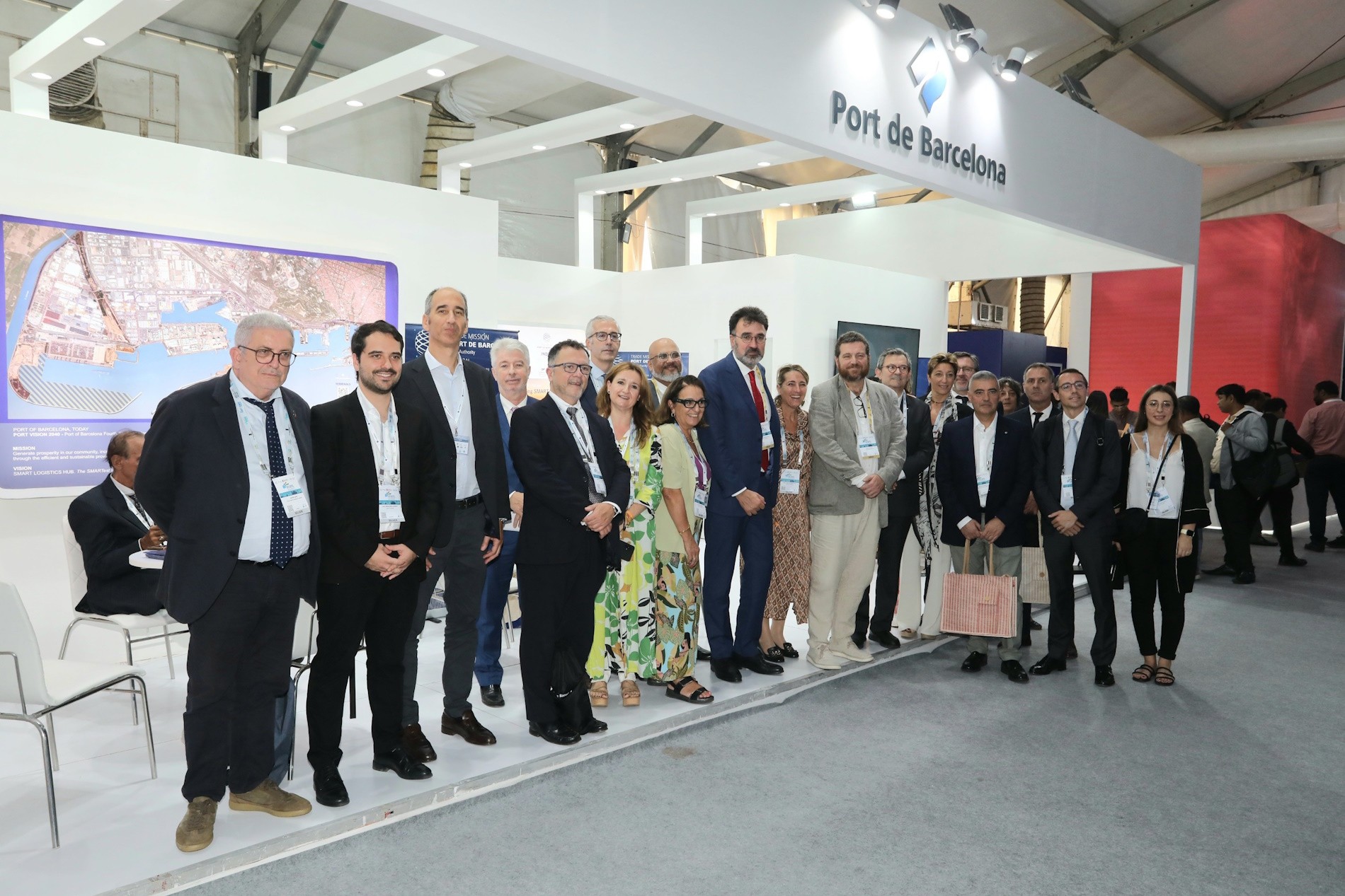 El Port de Barcelona se afianza en el Global Maritime India Summit 2023 como referente logístico del sur de Europa