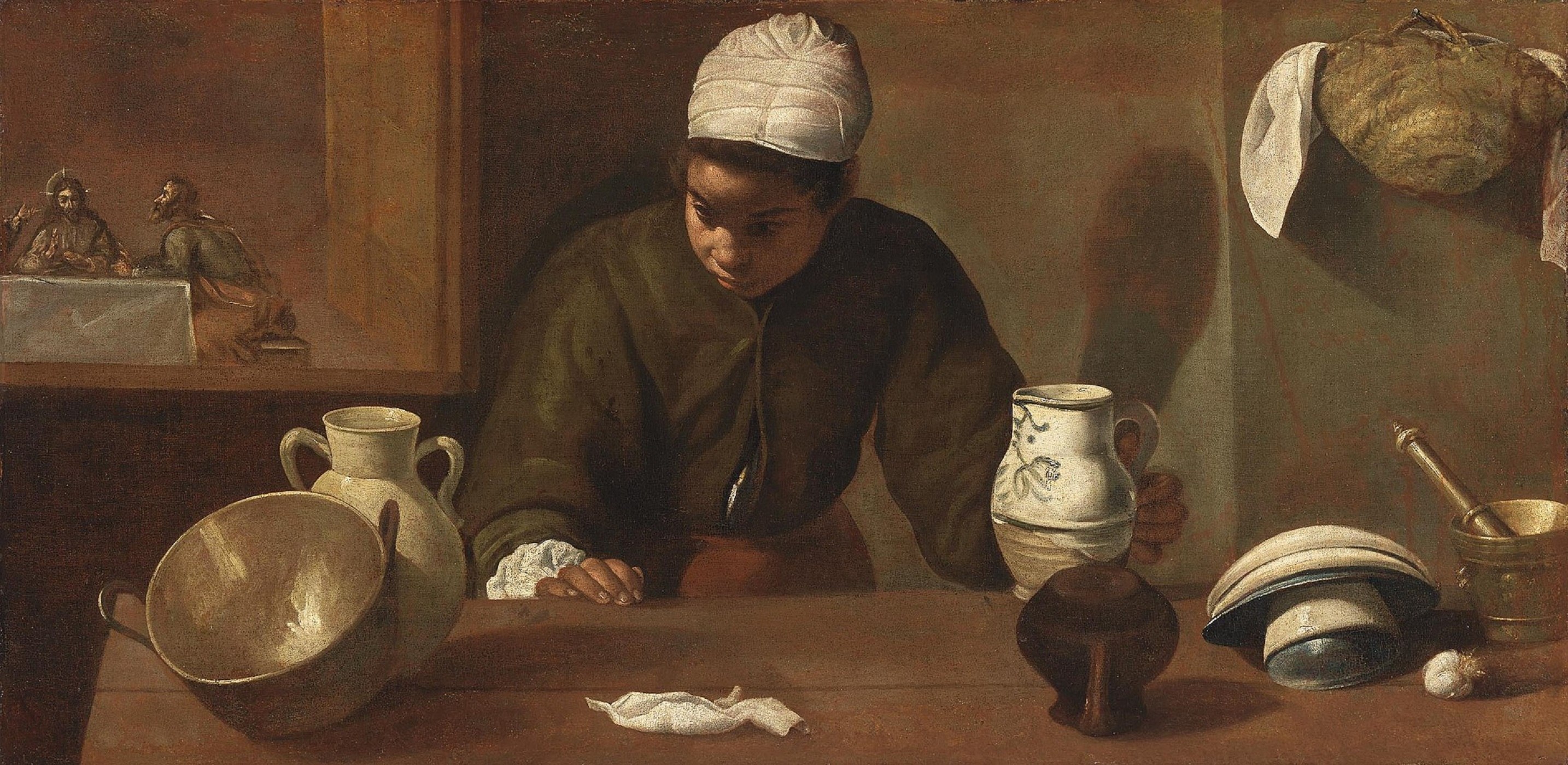 Mulata en la cocina. Obra de Velazquez (siglo XVII). Fuente National Portrait Gallery. Dublin Mulata en la cocina. Obra de Velazquez (siglo XVII). Fuente National Portrait Gallery. Dublin