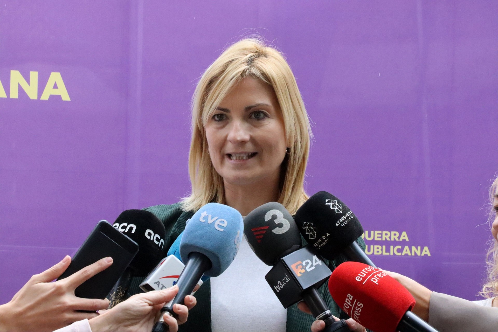 ERC, sobre l'informe de Marta Rovira i Tsunami Democràtic: "És la reacció de la part més fosca de l'Estat"