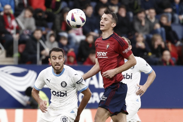 Davant de Budimir Eric Garcia Osasuna Girona