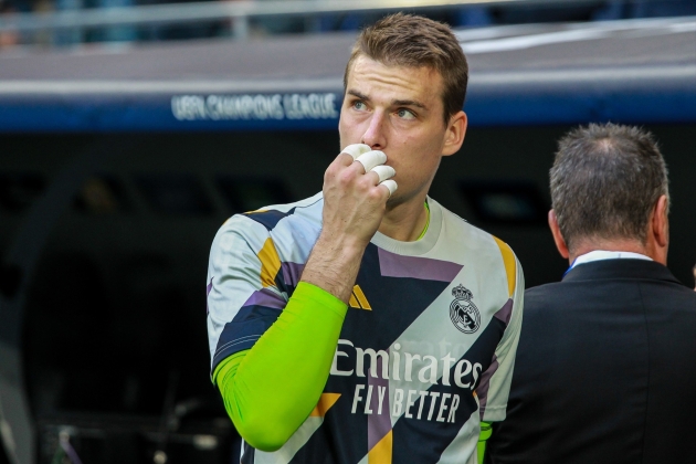 Andriy Lunin Reial Madrid / Foto: Europa Press