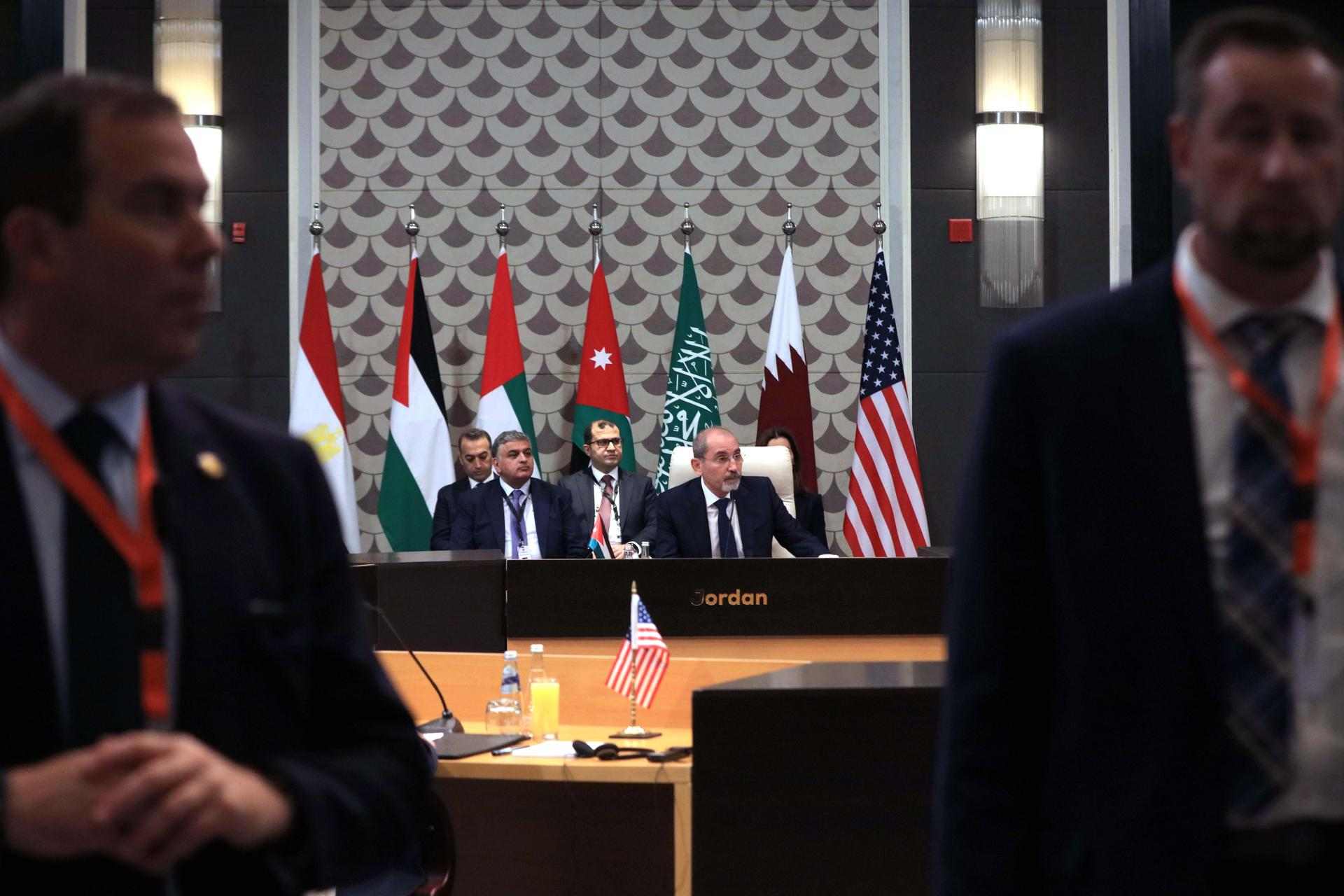 Seis países árabes presionan a los EE.UU. para conseguir un alto el fuego en Gaza