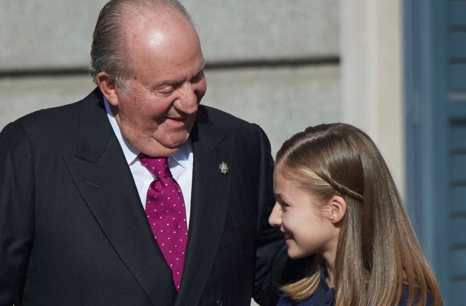 juan carlos leonor efe juan carlos leonor efe