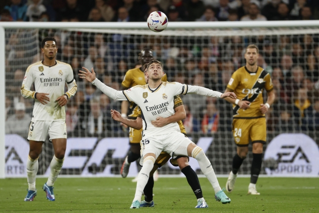 Fede Valverde Real Madrid Rayo Vallecano / Foto: EFE Fede Valverde Real Madrid Rayo Vallecano / Foto: EFE