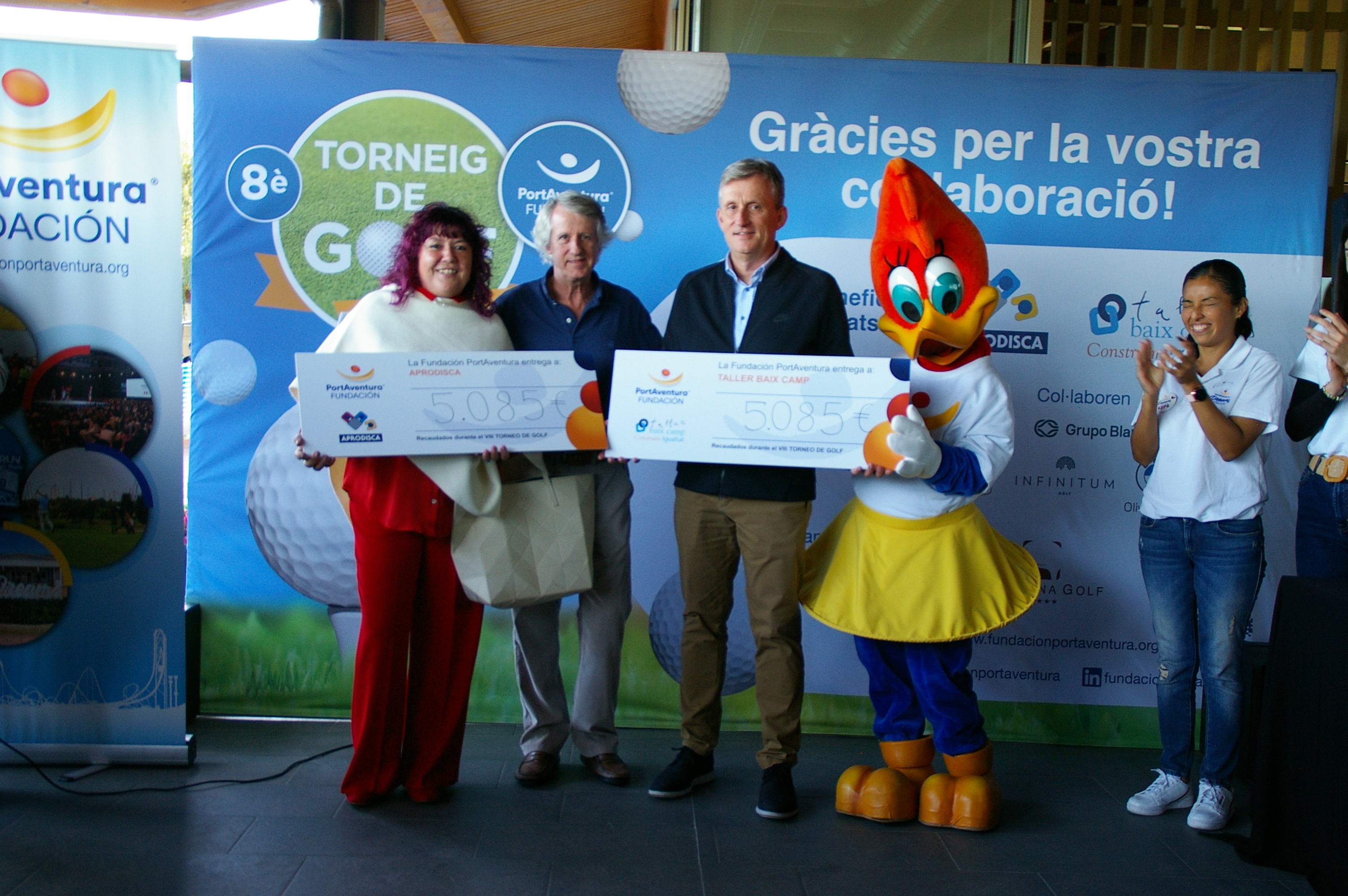 La Fundació PortAventura recapta 10.170 € per a projectes solidaris d'entitats locals