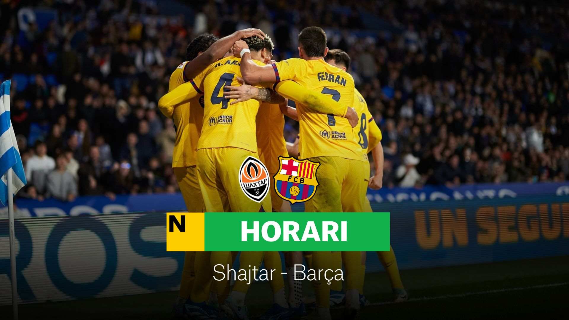 Xakhtar - Barça: Horari i on veure la jornada 4 de la fase de grups de la Champions League