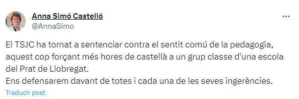 Post X Anna Simó sentencia Catala Prat Post X Anna Simó sentencia Catala Prat