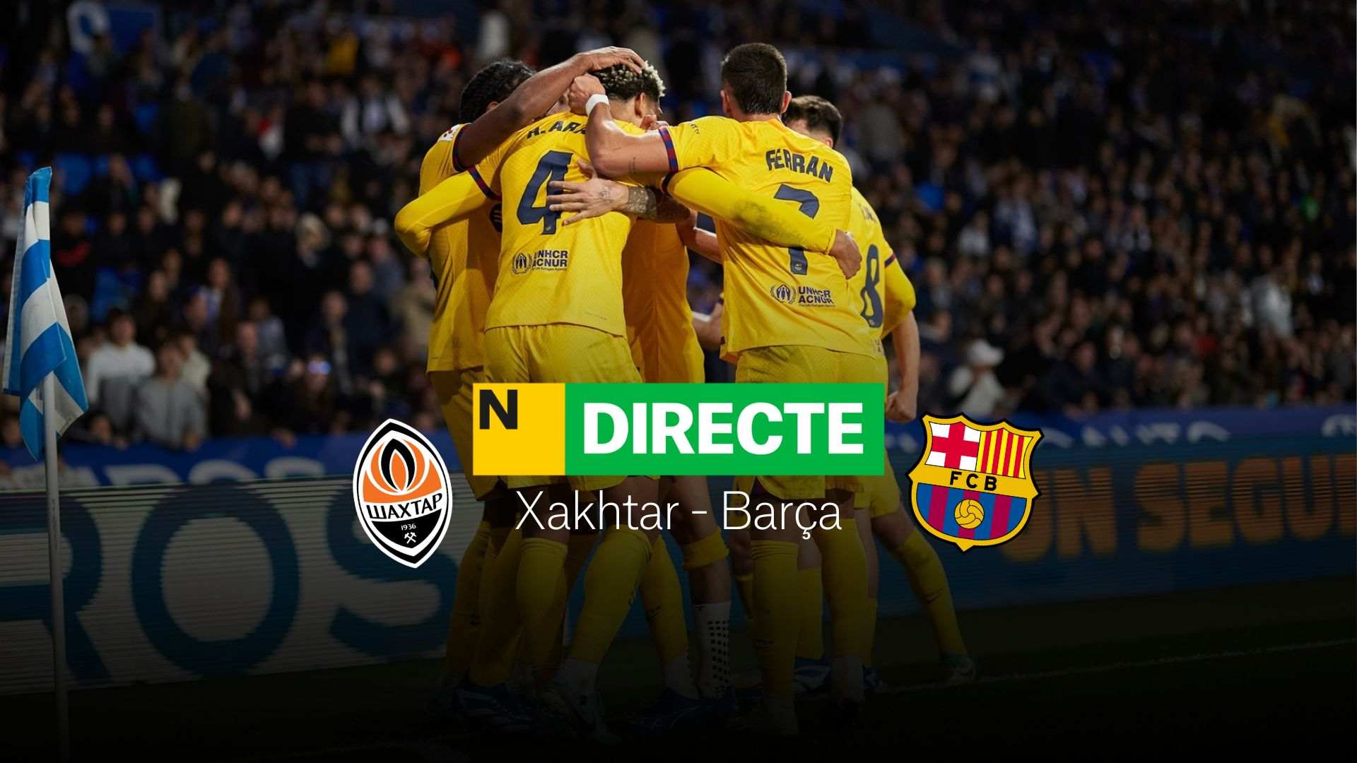 Xakhtar Donetsk - Barcelona de la Champions League, DIRECTO | Resultado, resumen y goles