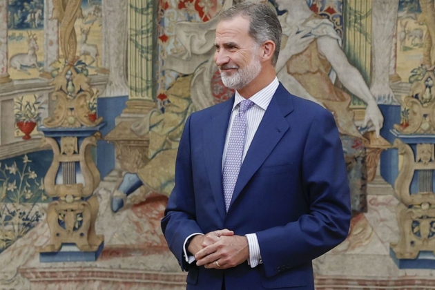 Felipe en Zarzuela / EFE Felipe en Zarzuela / EFE