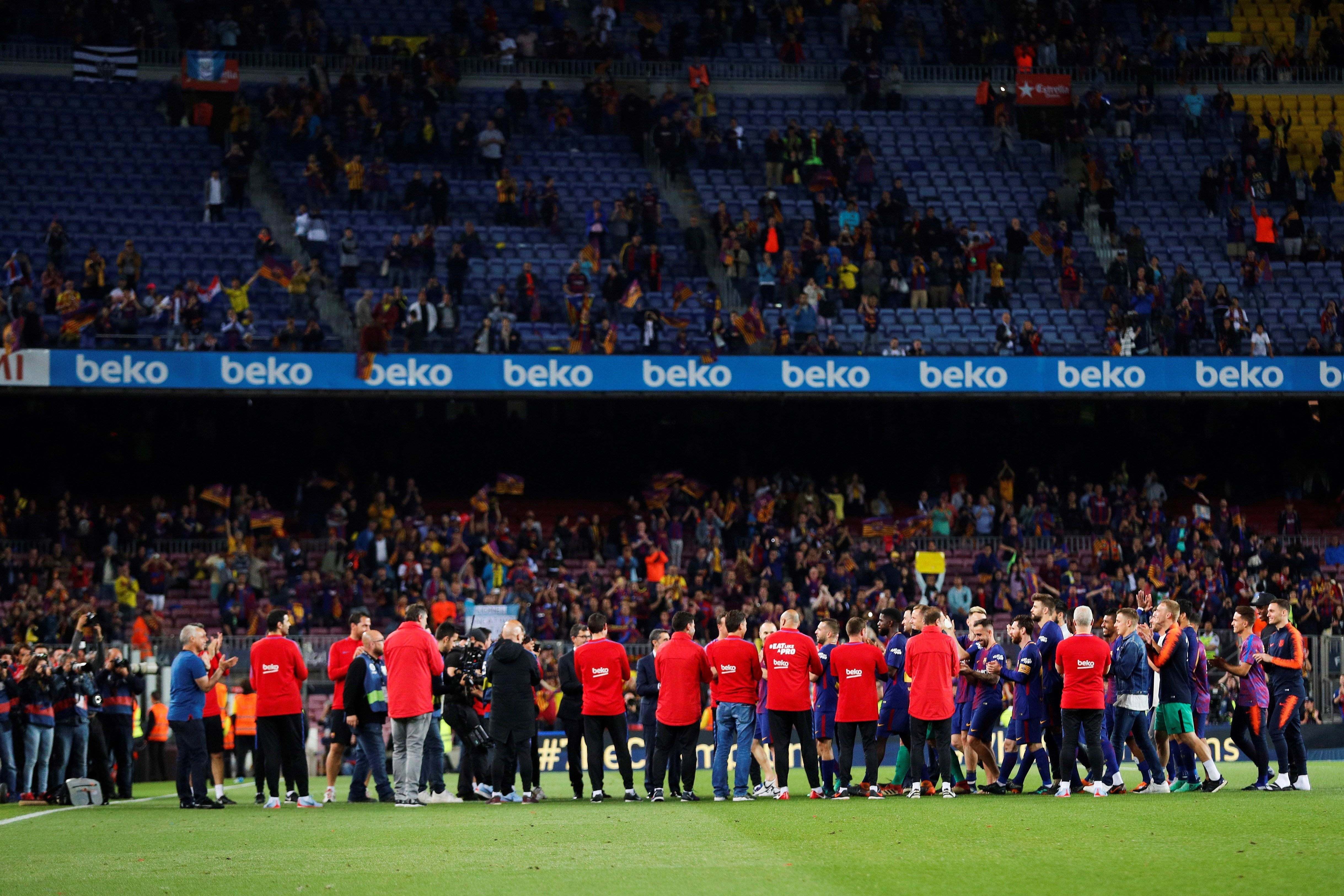 El Barça s'inventa l'autopassadís