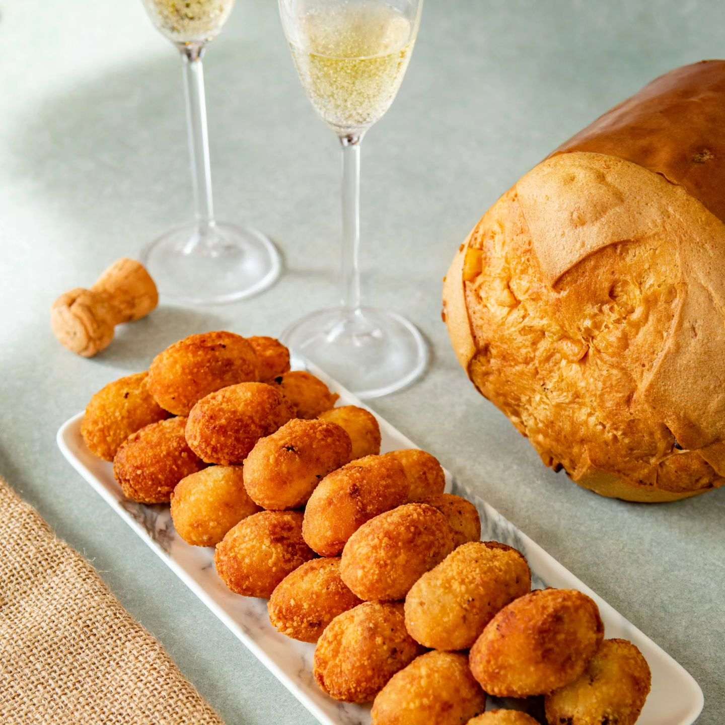 Cómo hacer en casa las croquetas de 'panetonne', el plato estrella del Gastronomic Forum Barcelona 2023