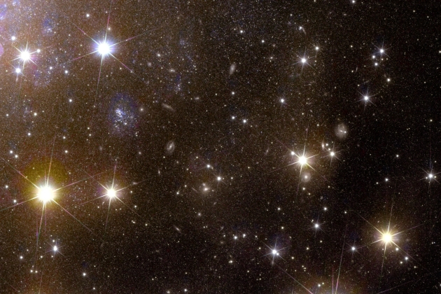 Galaxia espiral IC 342, galaxia oculta, missio Euclid - Efe / ESA / Euclid