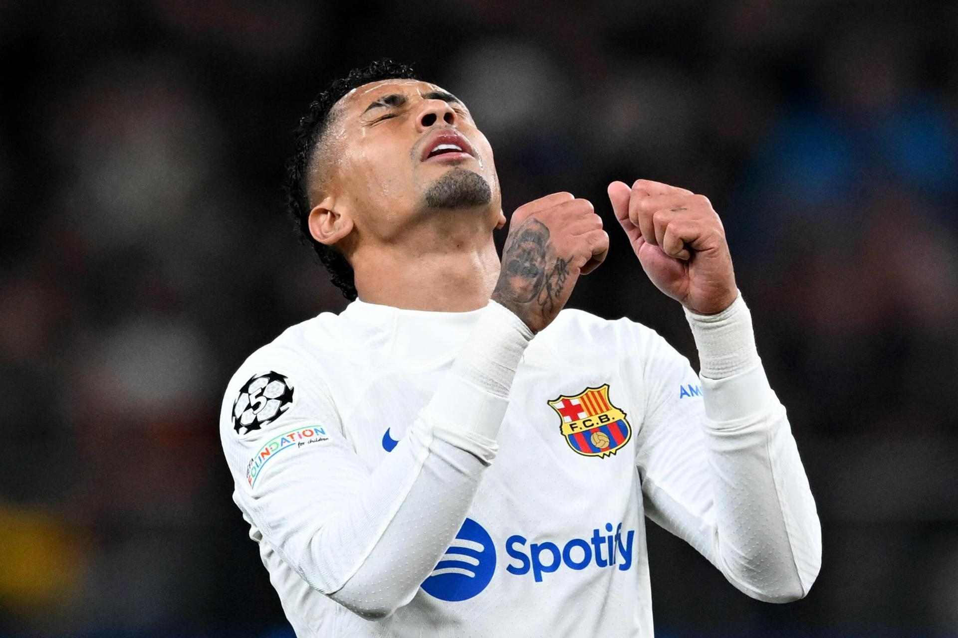 El Tottenham rechaza a Raphinha, no avanzará con el Barça, está negociando con el mejor goleador de Brasil