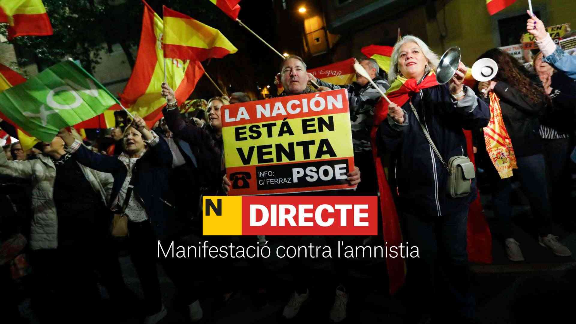 Disturbios en Madrid, DIRECTO | ¿Qué está pasando en Ferraz, la sede del PSOE?