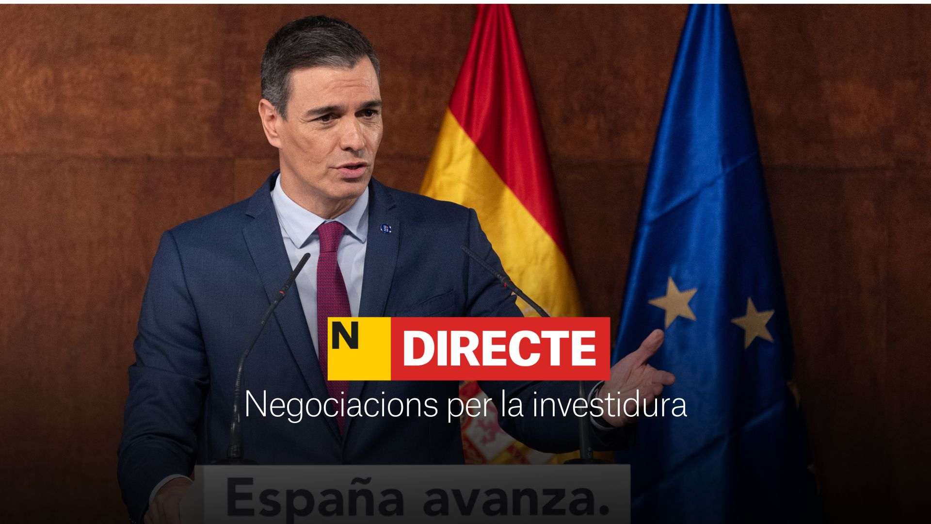 Investidura de Pedro Sánchez: negociacions, DIRECTE | Últimes notícies del 8 de novembre
