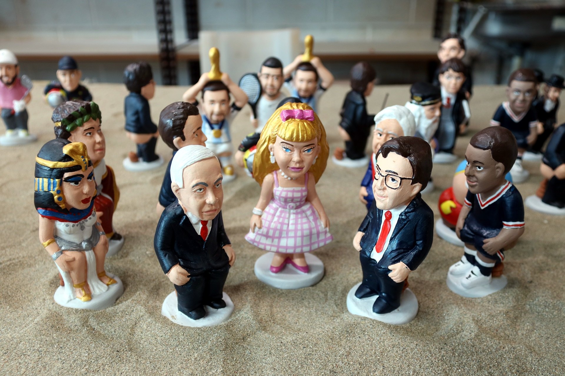 Barbie, Netanyahu y Michael Jordan, nuevos caganers de esta Navidad 2023