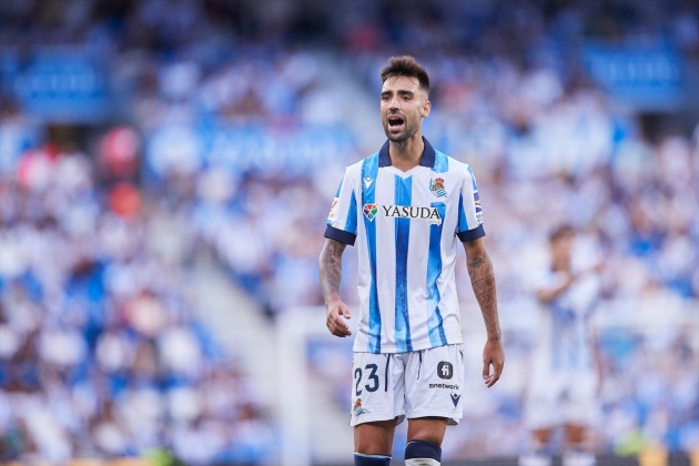 Brais Mendez gritando durante un partido de la Real Sociedad / Foto: Europa Press