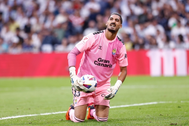 Alvaro Valles durant un partit amb Las Palmas / Foto: Europa Press